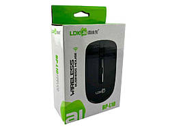 Мишка бездротова BP-L10 чорний ТМ LDK.AI