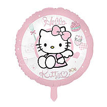 Фольгована кругла кулька "Hello Kitty" 18" Китай