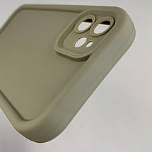 Чохол для Apple iPhone 11 силіконовий чохол з великими бортиками на телефон айфон 11 коричневий n5v, фото 5