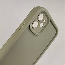 Чохол для Apple iPhone 11 силіконовий чохол з великими бортиками на телефон айфон 11 коричневий n5v, фото 3