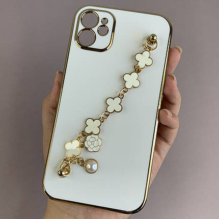 Чехол для Apple iPhone 11 чехол с ланцюжком на телефон айфон 11 белый l3o, фото 1