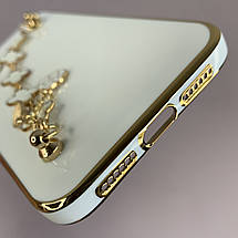 Чехол для Apple iPhone 11 чехол с ланцюжком на телефон айфон 11 белый l3o, фото 4