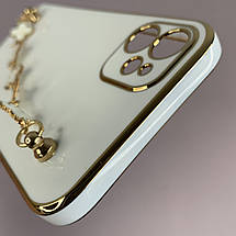 Чехол для Apple iPhone 11 чехол с ланцюжком на телефон айфон 11 белый l3o, фото 5