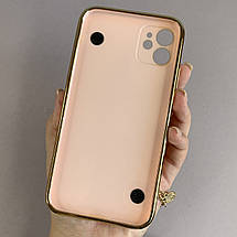 Чохол для Apple iPhone 11 чохол із ланцюжком на телефон айфон 11 пудровий l3o, фото 2