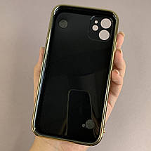 Чохол для Apple iPhone 11 чохол із ланцюжком на телефон айфон 11 чорний l3o, фото 2