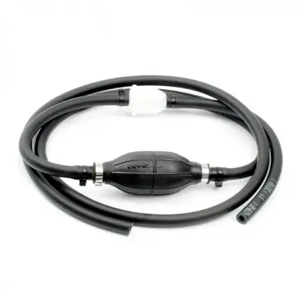 Паливний шланг з грушою та фільтром Lalizas 3 м 45 мм для човна та катера масло-бензостійка гума новий артикул 45388, фото 1