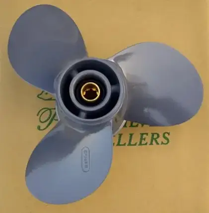 Гвинт для човнового мотора Honda 25-30 к.с. H-30 9-3/4x9-7/8 58130-ZV7-850ZA алюмінієвий Pana-Silver, фото 2