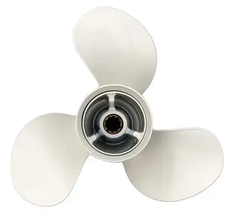 Гвинт для човнового мотора Honda 20--30 HP 9-7/8 x 12 2853-3099-12 58130-ZV7-012AH алюмінієвий Polaris, фото 1