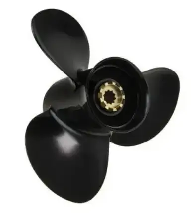Гвинт для човнового мотора Mercury 10x14 MBЗх10х14RВ 1211-100-14 MBЗх10х14RВ алюмінієвий Amita Solas, фото 1