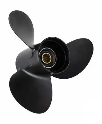 Гвинт для човнового мотора Yamaha/Honda/Parsun 11x16 Yamaha 40-60HP Honda 35-50HP 3311-110-16 YC3x11x16RBHQ алюмінієвий, фото 1