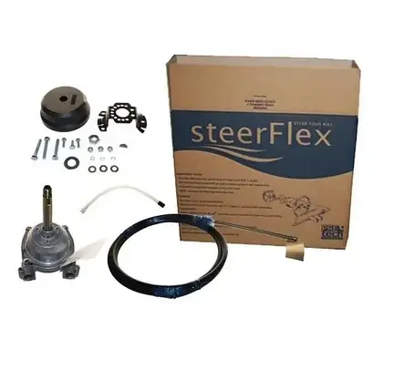 Рульовий комплект Pretech 26 ft 7.92 м 318026 для човнового мотора планетарний редуктор 3000 трос М66 до 150 к.с., фото 1