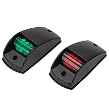 Пара навігаційних вогнів суднових для човна і катера Easterner C91001LED LED чорний корпус бортові 12 В 5 Вт