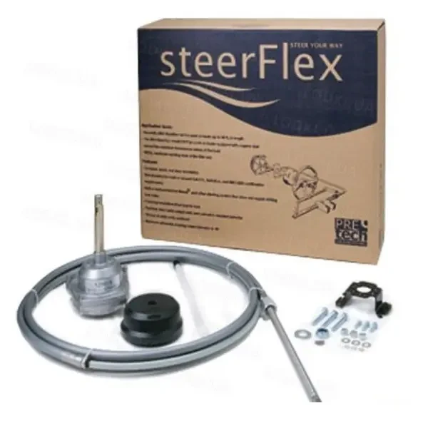 Рульовий комплект Pretech ZTS нержавійка 16 ft 4.88 м 560016 для човнового мотора планетарний редуктор трос М66