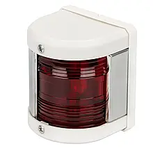 Навігаційний вогонь судновий для човна і катера AAA червоний 00121-WH водонепроникний корпус 12V/10W для катерів до 12 м