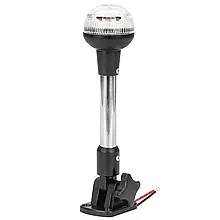 Стояночний вогонь судновий для човна і катера AAA 00126 LED нержавіюча сталь вологозахищений 24.1 см