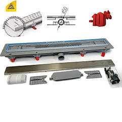 Душовий канал під плитку 95 см кромка метал 52 л/хв MCH CH 950/50 KN1
