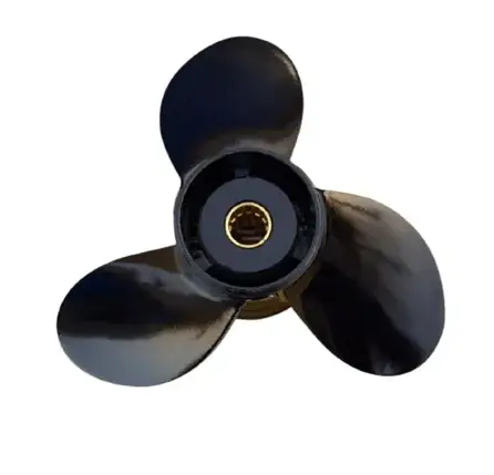 Гвинт для човнового мотора Mercury 9.9-25 к.с. M-25 10-3/8x13 48-19640A40 алюмінієвий Pana-Silver, фото 3
