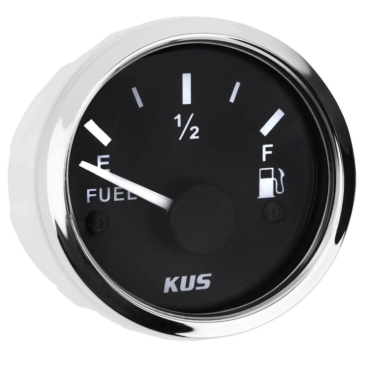 Датчик рівня пального судновий для човна і катера Wema Kus чорний K-Y10004 аналоговий 12/24В діаметр 52 мм бризгозахищений