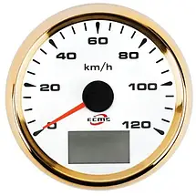 GPS спідометр ECMS білий HMG3-WG-120KL судновий для човна і катера, фото 3