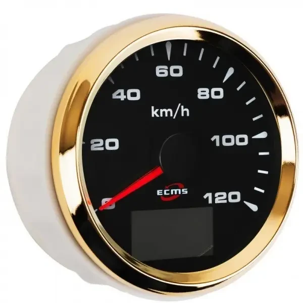 GPS спідометр ECMS чорний HMG3-BG-120KL судновий для човна і катера