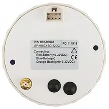 GPS спідометр ECMS чорний HMG3-BG-120KL судновий для човна і катера, фото 6