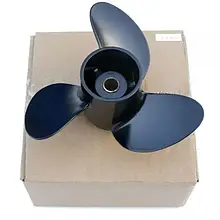 Вінт для човнового мотора Suzuki 5 HP 7 1/2x7 A520 алюмінієвий 3 лопаті Jetmar правий оберт для човнів