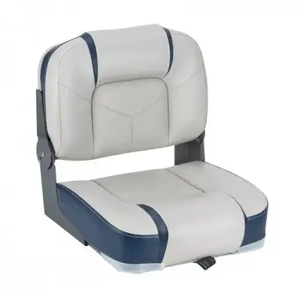 Сидіння суднове в човен і катер Newstar Bass Boat Center Seat сіро/синє 75246GN, фото 1