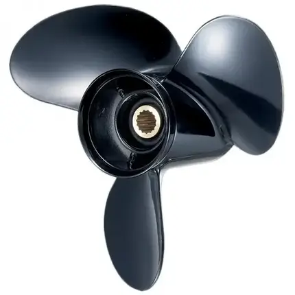 Гвинт для човнового мотора Suzuki 35-65 к.с. S-40 11-5/8x12 58100-95393-019 алюмінієвий Pana-Silver, фото 1