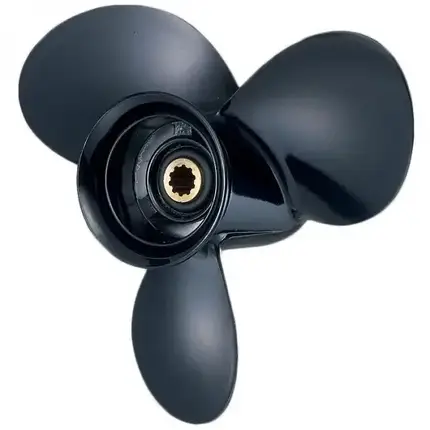 Гвинт для човнового мотора Suzuki 9.9-15 к.с. S-15 9-1/4x11 58100-93743-019 алюмінієвий Pana-Silver, фото 1