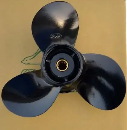 Гвинт для човнового мотора Suzuki 9.9-15 к.с. S-15 9-1/4x11 58100-93743-019 алюмінієвий Pana-Silver, фото 2