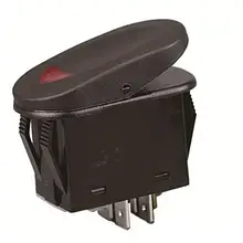 Тумблер ААА SPST ON-OFF з 3 контактами 10111-01 для човна та катера новий перемикач для водного транспорту 3 контакти