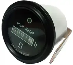 Лічильник мотогодин ECMS CPH2-BN-HS 52 мм чорний новий тип мотогодин для контролю роботи обладнання