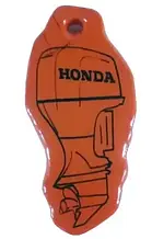 Брелок для ключів плаваючий Honda 35.824.07 оранжевий новий водостійкий аксесуар для авто