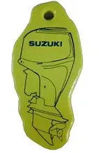 Брелок для ключів плаваючий Suzuki 35.824.06 салатовий новий ідеальний для захисту ключів від потоплення