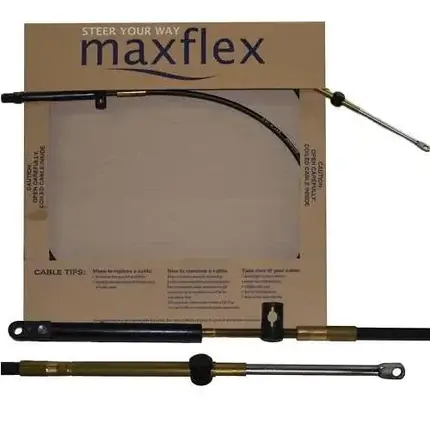 Трос газ/реверс Pretech 26 FT Mercury Maxflex 7.89 м для дистанційного керування мотором для човна човна або катера, фото 1