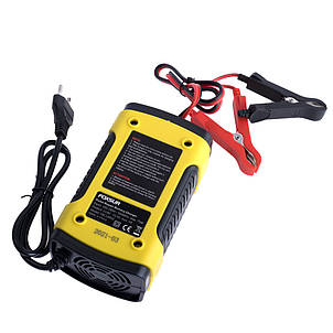 Зарядний пристрій 12V/5A для олив'яно-кислотних акумуляторів (FBC1205D — Foxsur), фото 3