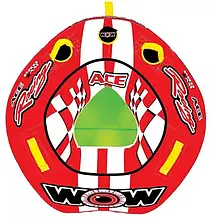 Буксируемий атракціон плюшка для човна катера та гідроцикла WOW Ace Racing 1Р 15-1120 одномісна ПВХ нейлоновий чохол