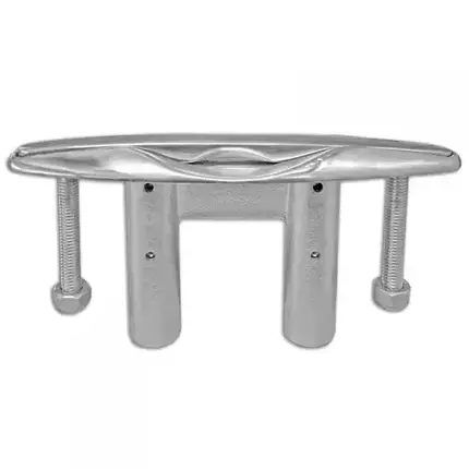 Витяжна прихована качка ZEL 5" суднова для швартовки човна катера та яхти з нержавіючої сталі новий стан, фото 1