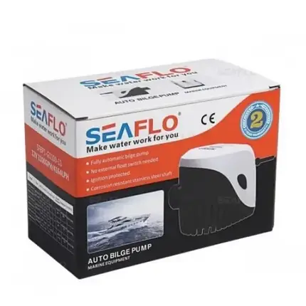 Помпа Seaflo трюмна SFBP1-G1100-11 механічний автомат 12V 5A SFBP1-G1100-11 для відкачування води з судна човна і катера, фото 3