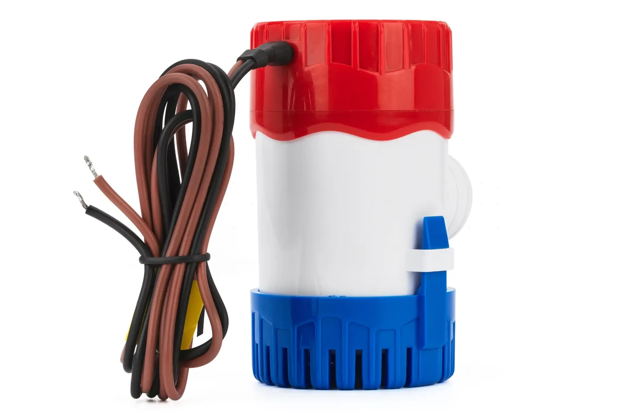 Помпа Fuan 1100 GPH 12V A01-111001 для відкачування води з човна і катера потужність 38 Вт продуктивність 69 л/хв