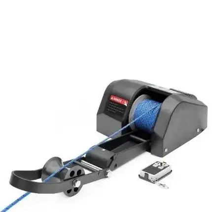 Якорна лебідка електрична для човна та катера Autotrac Pontoon 35 з пультом управління AC35 12 В потужність 15.9 кг, фото 1