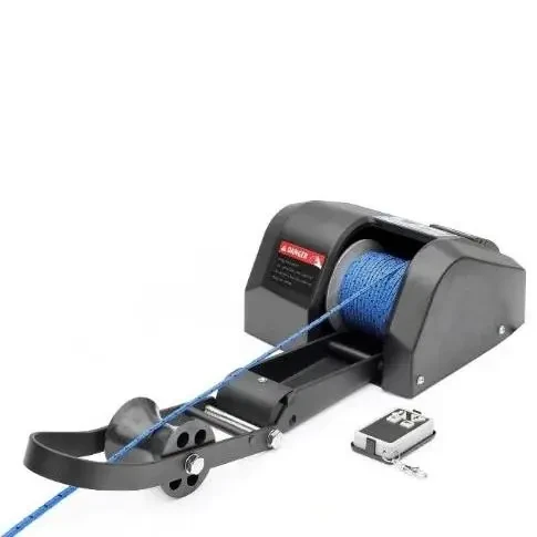 Якорна лебідка електрична для човна та катера Autotrac Pontoon 35 з пультом управління AC35 12 В потужність 15.9 кг