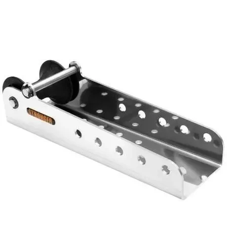 Подовжувач роульса Stronger для прихованої установки до якорної лебідки ER CW S з нержавіючої сталі довжина 280 мм хромований