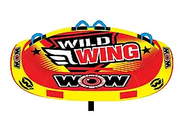 Буксируемий атракціон плюшка WOW Wild Wing 2P Towable для човна катера та гідроцикла 2 місця 154 кг U-образний дизайн