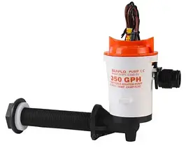 Аератор горизонтальний Seaflo SFBP1-G350-05 для аерації ємностей з уловом у судні човні та катері ширина 207 мм