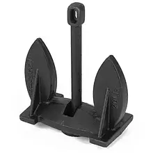 Якір Weekender Navy 28 lbs 12.7 кг для човна і катера AN28 чавунний чорний для надувних і корпусних човнів