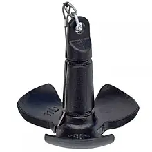 Якір Stronger Dream 5 кг AD-5 для човна ПВХ чавунний ромашка нескладний висота 215 мм діаметр 220 мм