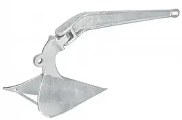 Якір Delta Плуг судновий 27 кг гальванізований для човна і катера 1110627