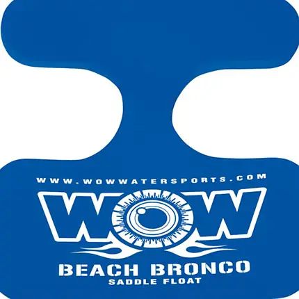 Коврик для плавання WOW Beach Bronco - Blue 2 місця 50х50х80 см сталевий каркас оксфорд 600D максимальне навантаження 110 кг, фото 1