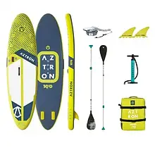Надувна Sup дошка для плавання з веслом Aztron Nova 2.0 Compact 10’0″ AS-012 універсальна для серфінгу та подорожей